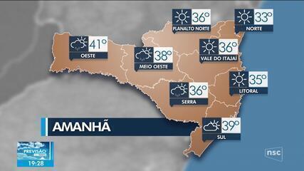 Veja a previsão do tempo para Santa Catarina