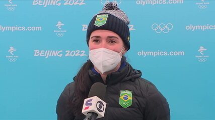 Nicole Silveira termina em 13° e garante segundo melhor resultado da história do Brasil nos Jogos de Inverno