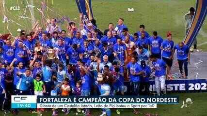 Fortaleza vence Sport e se consagra bicampeão da Copa do Nordeste