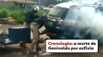 Cronologia: homem morre asfixiado por gás lacrimogêneo em viatura