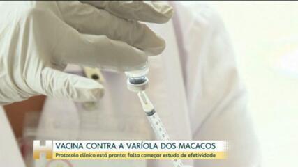 Protocolo clínico da vacina contra a varíola dos macacos está pronto, mas falta começar estudo de efetividade