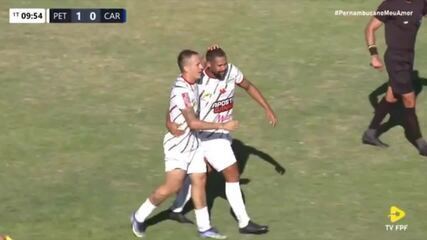 Gols de Petrolina 2 x 0 Caruaru City