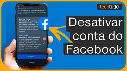 Como desativar o facebook temporariamente