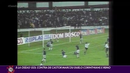 À la Oséas! Gol contra de Castor marcou duelo Corinthians e Remo