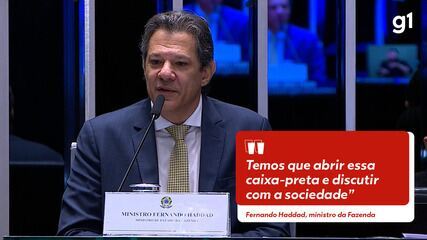 'Temos que abrir essa caixa-preta e discutir com a sociedade', afirma Haddad sobre renúncia fiscal