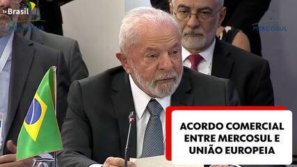 Mercosul: Lula defende resposta 'rápida e contundente' para acordo com União Europeia