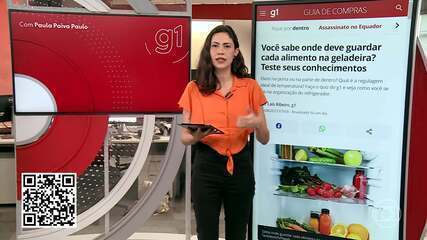 Guia de Compras: Veja como organizar os alimentos na sua geladeira