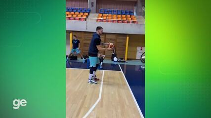 Doncic faz cesta incrível em treino da Eslovênia no Mundial de Basquete