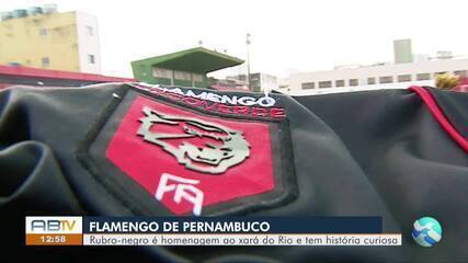 Flamengo de Arcoverde é homenagem ao xará do Rio e já teve cores do Fluminense