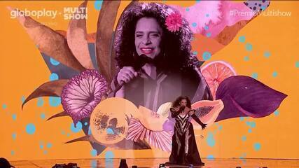 Gal Costa, Erasmo Carlos e Rita Lee são homenageados no Prêmio Multishow