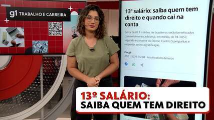 13º salário: saiba quem tem direito e quando cai na conta