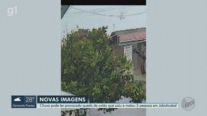 Novo vídeo mostra avião caindo de bico em direção ao solo em Jaboticabal, SP