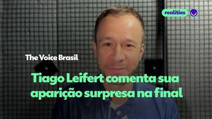 Tiago Leifert comenta sua aparição surpresa na final do The Voice Brasil