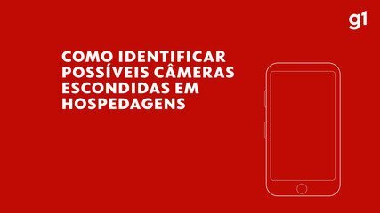 Câmera escondida: Veja como se identificar