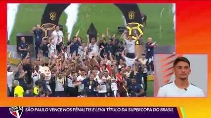 São Paulo vence nos pênaltis e leva título da Supercopa do Brasil