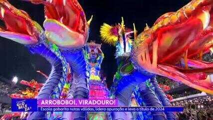 Viradouro é a grande campeã do Carnaval 2024