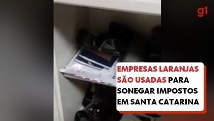 Empresas 'laranjas' foram usadas em SC para sonegar mais R$ 10 milhões em impostos