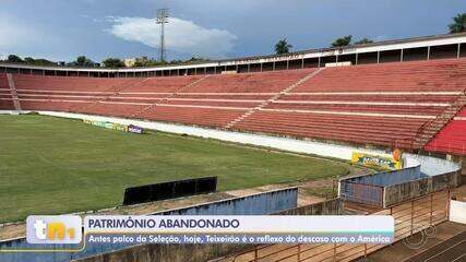 Estádio de título brasileiro enfrenta o abandono em Rio Preto