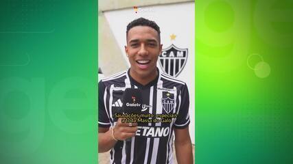 Palacios comenta acerto com o Atlético-MG