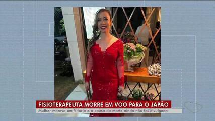 Fisioterapeuta capixaba morre em voo para o Japão