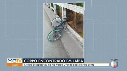 Ciclista desaparece no Rio Verde, em Jaíba, após cair de ponte