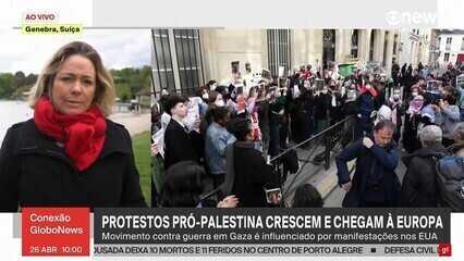 Protestos pró-Palestina crescem também em universidades da Europa