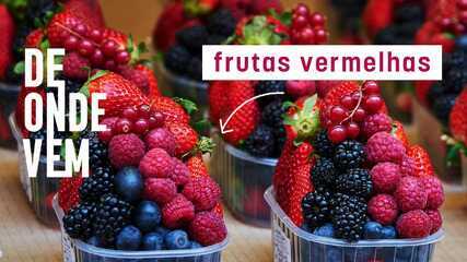 De onde vêm as frutas vermelhas