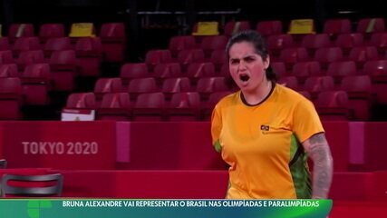 Bruna Alexandre vai representar o Brasil nas Olimpíadas e Paralimpíadas