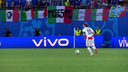 Luka Modric se despediu da Croácia na Euro 2024: confira a câmera exclusiva do último jogo