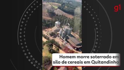 Homem morre soterrado em silo de cereais em Quitandinha