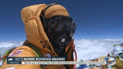 Alpinista brasileiro Rodrigo Raineri morre em acidente com parapente no Paquistão