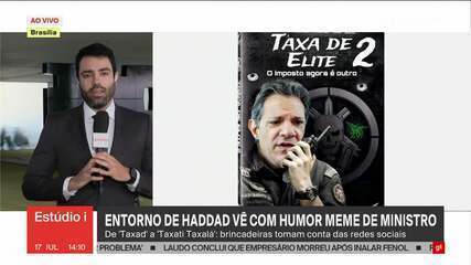 Entorno de Haddad vê com humor memes de ministro