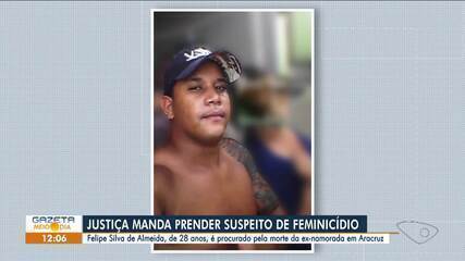 Justiça manda prender suspeito de matar a ex-mulher a tiros em Aracruz