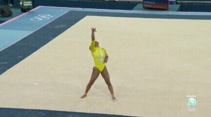 Rebeca consegue 14.033 no solo na final individual em Paris