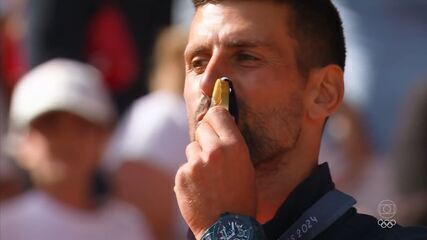 Djokovic realiza sonho e é medalha de ouro nas Olimpíadas de Paris 2024