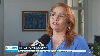 Ivete Caetano, presidente do Sintepe, disse que vários trabalhadores da educação estadual ficaram sem receber salários e benefícios