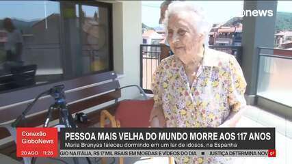 Pessoa mais velha do mundo morre aos 117 anos