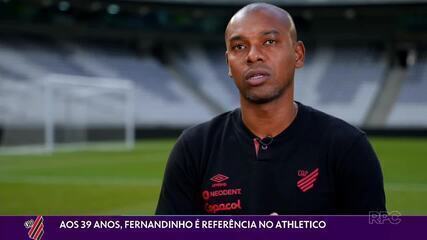 No Athletico, Fernandinho diz que gostaria de jogar até os 45, 50 anos de idade