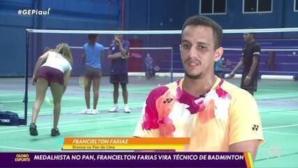 Medalhista no Pan, Francielton vira técnico de badminton