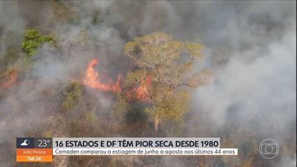 Incêndios: Brasil registrou 2.810 focos nesta segunda (26), segundo o Inpe