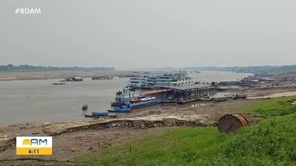 Seca do Rio Solimões supera segunda maior estiagem registrada em Tabatinga