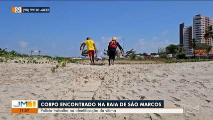 Corpo é encontrado na Baía de São Marcos, nesta segunda-feira (2)