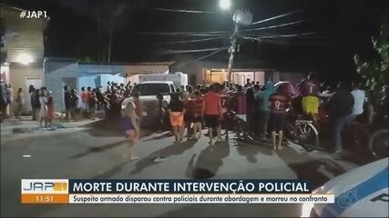 Suspeito armado morre em troca de tiros com a polícia em Santana