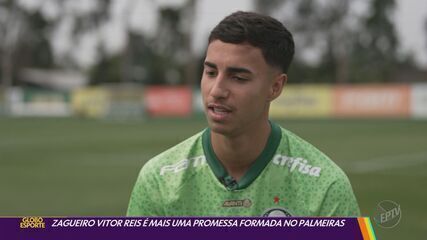 Zagueiro Vitor Reis é mais uma promessa formada no Palmeiras