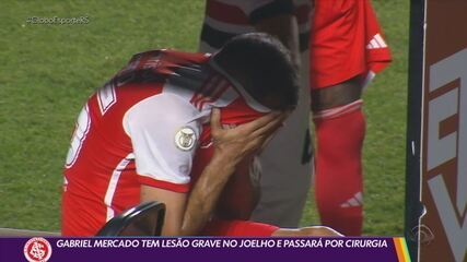 Mercado rompe os ligamentos do joelho e passa por cirurgia 