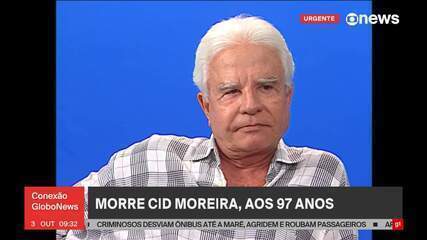 Cid Moreira morre aos 97 anos