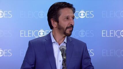 Veja entrevista coletiva de Ricardo Nunes (MDB) após debate na Globo em SP