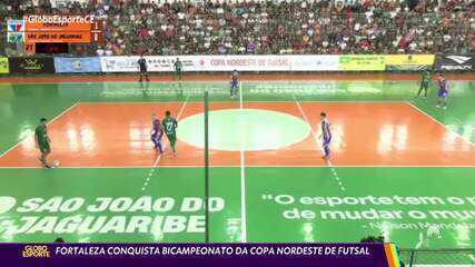 Fortaleza é campeão da Copa Nordeste de Futsal