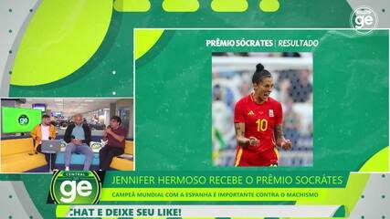 Importante voz contra o machismo, Jennifer Hermoso recebe o Prêmio Sócrates