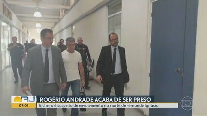 Contraventor Rogério Andrade é preso por mandar matar rival Fernando Iggnácio